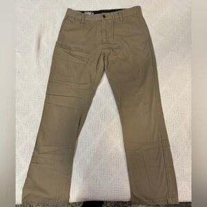 Volcom men’s khaki pants 32w